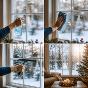 A Simple Holiday Window Cleaning Process for a Brighter Home
